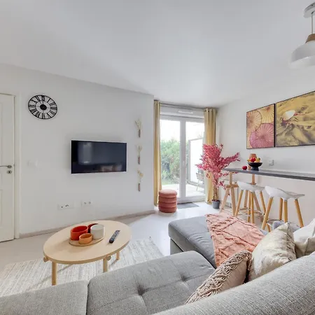 T2 Jardin Cosy Et Lumineux Proche Paris Apartment *